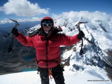 Alan on Alpamayo Summit 2012