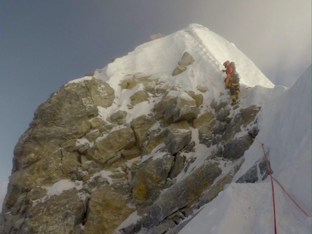 Hillary Step by Tim Mosedale