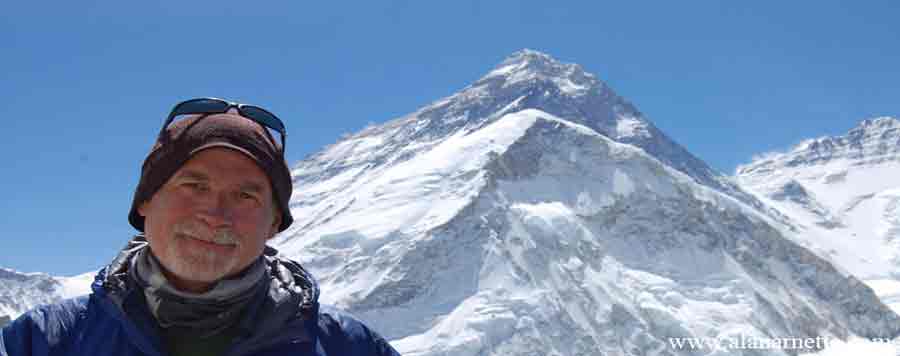 Climbing the Khumbu Icefall on Everest