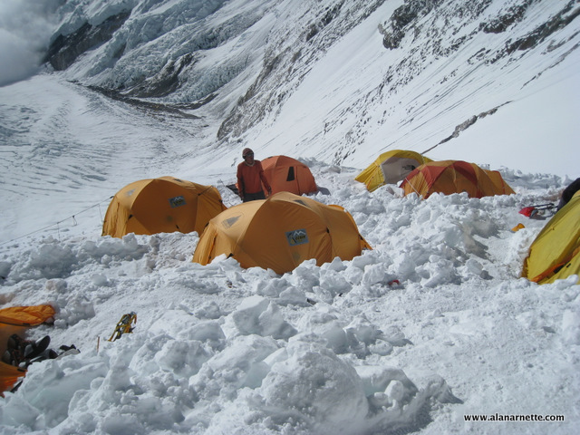 camp 3 lhotse face everest Interview with Alan Arnette: Climber of the Seven Summits and Alzheimers Advocate