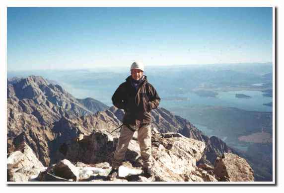 Alan on the Grand Teton summit