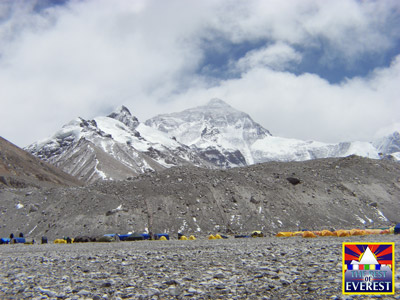 Basecamp looking south