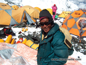 Sherpa at South Col