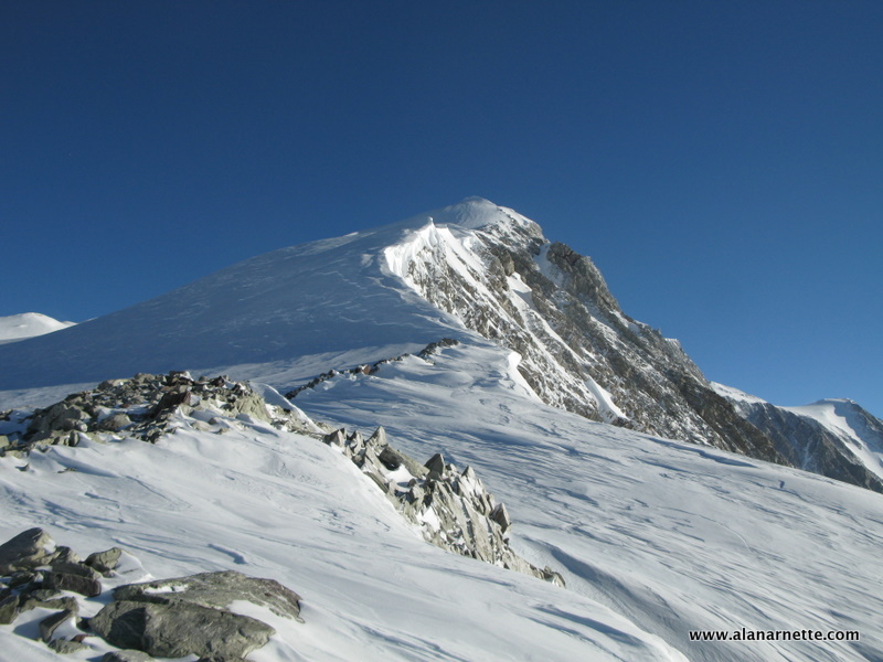 Route from HIgh Camp (Vinson not visible)