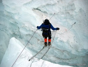 Khumbu Icefall Ladders