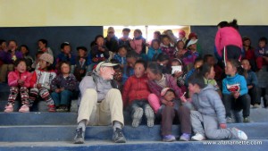 Alan with Khumbu Kids