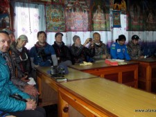 Madison Mountaineering Team at Lama Geshi