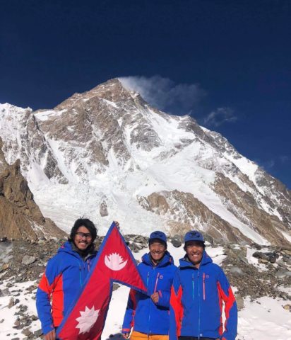 Mingma G Kilu Pemba Sherpa Dawa Tenjing Sherpa