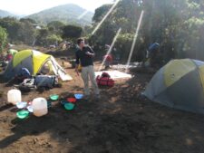 Camps on KIlimanjaro