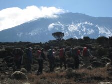 Hiking on Kilimanjaro