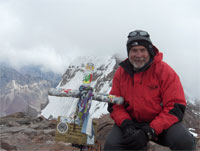 Alan on Aconcagua Summit