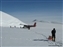 Unloading the Twin Otter at Vinson Base Camp
